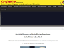 Tablet Screenshot of grafmueller.com